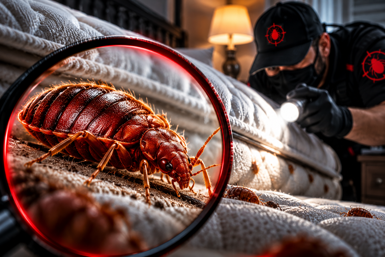 Bed Bug Removal by Night-Terror Terminators in Roseville